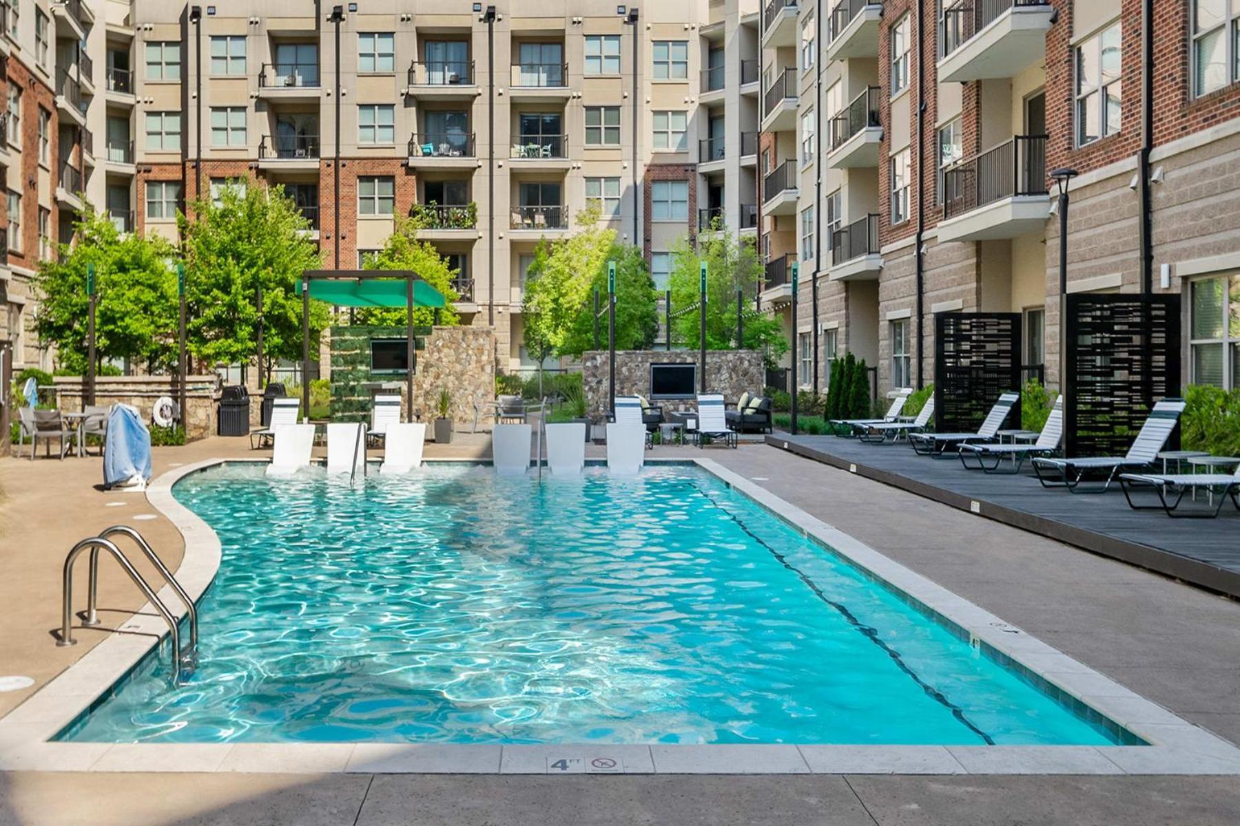 Uptown 4Th Ward Luxury Apt Year-Round Pool Charlotte Buitenkant foto